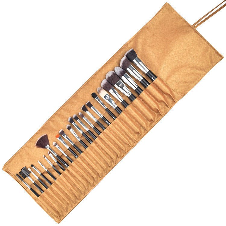Lot de 24 pinceaux de maquillage professionnels pour un fini parfait - IVOIRART.COM