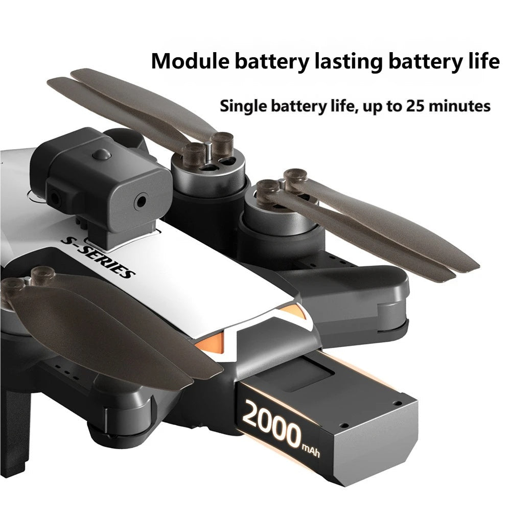 LS-S2S Drone FPV 6K HD, Brushless Pliable, 25min Autonomie, 2.4G WIFI Caméra 6K/4K - IVOIRART.COM