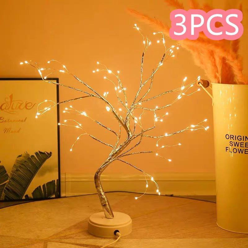 Lumière de Chambre à Fil de Cuivre LED, Style Nordique, Ambiance Chaleureuse - IVOIRART.COM