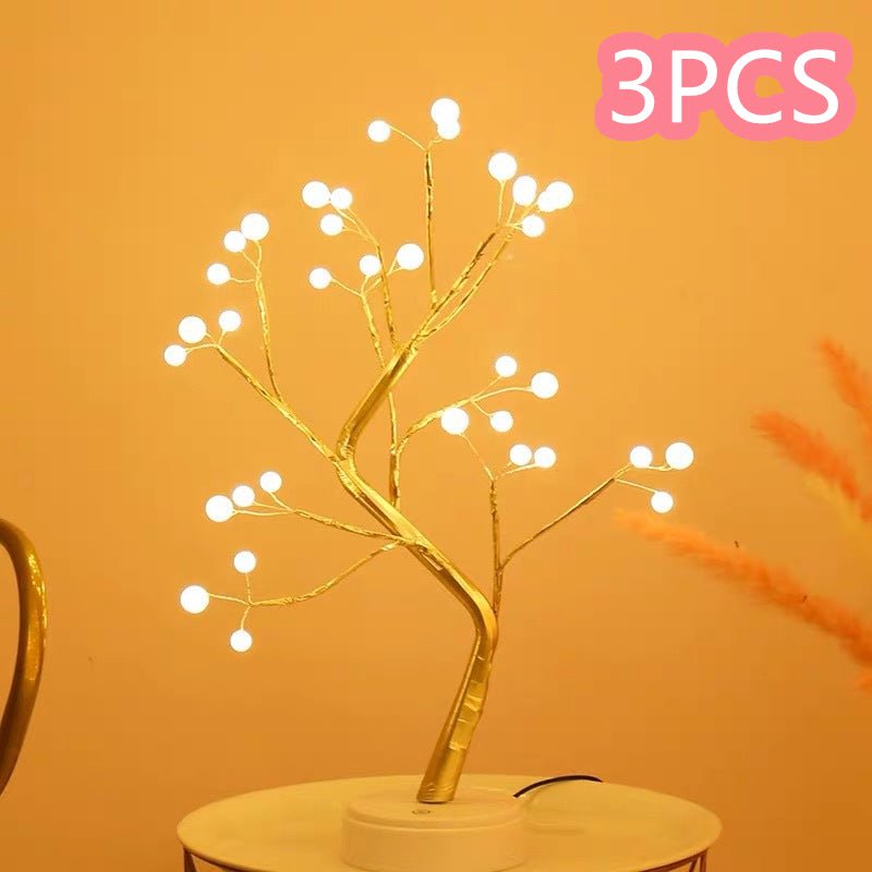 Lumière de Chambre à Fil de Cuivre LED, Style Nordique, Ambiance Chaleureuse - IVOIRART.COM