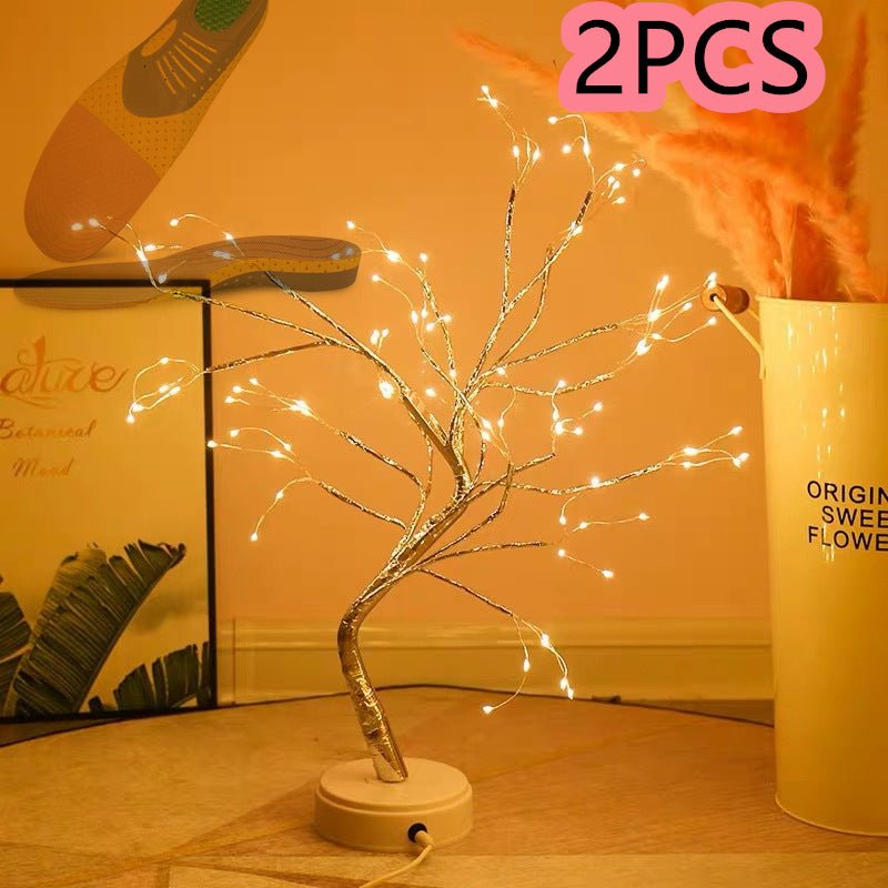 Lumière de Chambre à Fil de Cuivre LED, Style Nordique, Ambiance Chaleureuse - IVOIRART.COM
