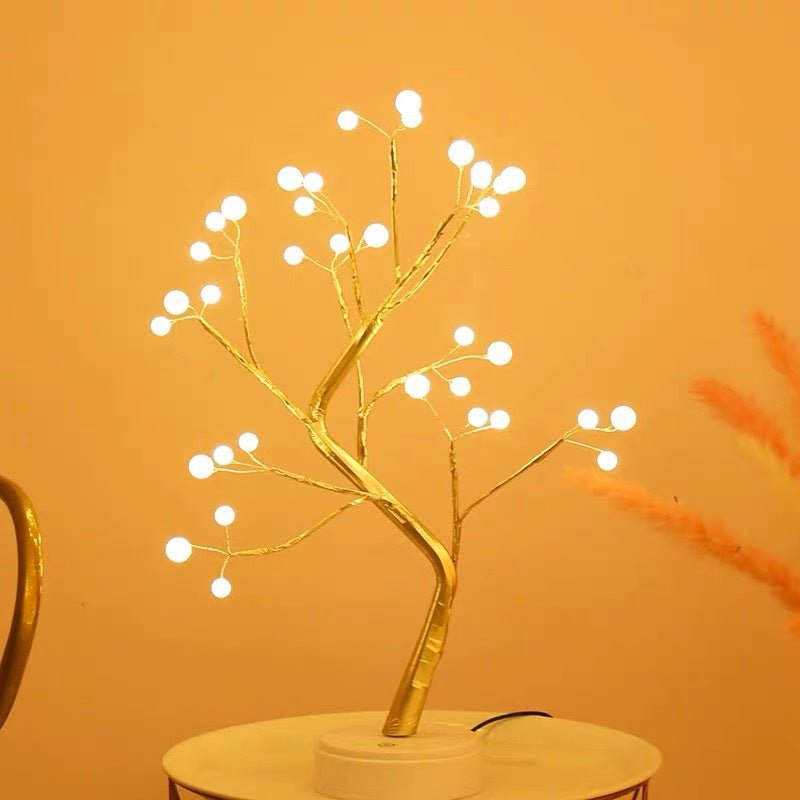 Lumière de Chambre à Fil de Cuivre LED, Style Nordique, Ambiance Chaleureuse - IVOIRART.COM