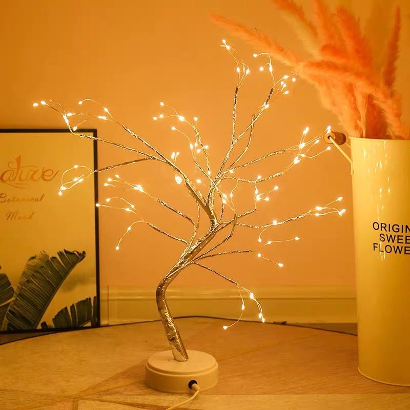 Lumière de Chambre à Fil de Cuivre LED, Style Nordique, Ambiance Chaleureuse - IVOIRART.COM