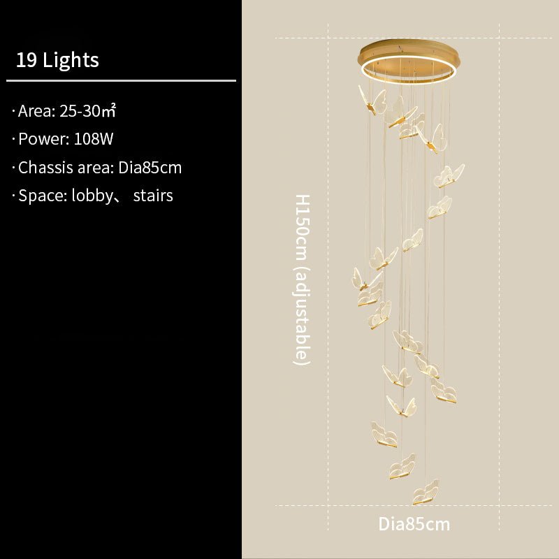 Lustre Duplex Rotatif pour Salle à Manger et Loft Salon, Personnalité Unique - IVOIRART.COM