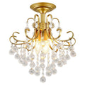Lustre en cristal européen de petit restaurant américain luxueux et léger - IVOIRART.COM