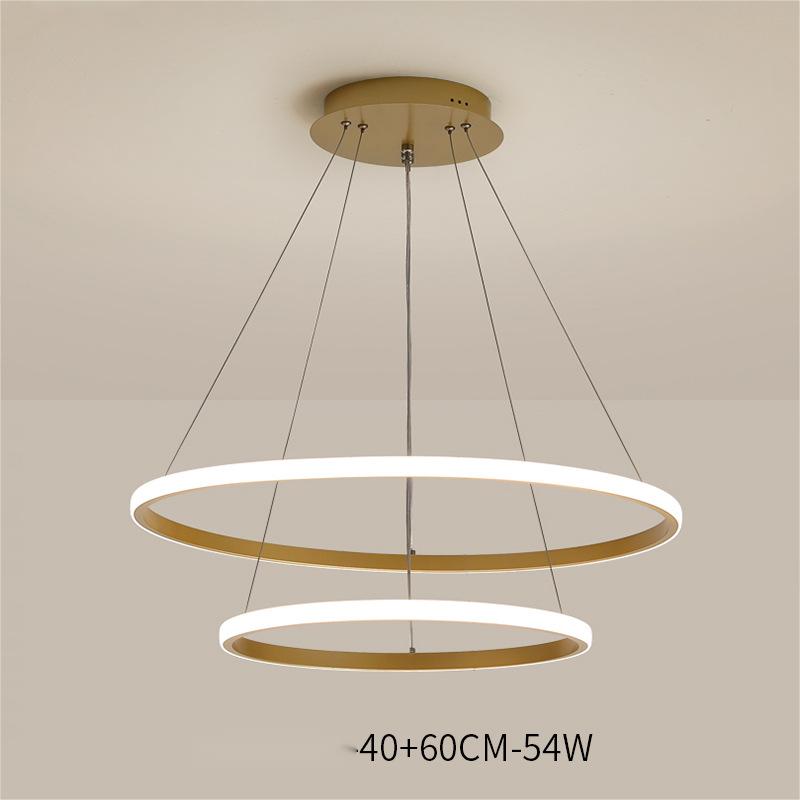 Lustre Intelligent Séjour et Salle à Manger, Lampe Simple pour Maison Moderne, Contrôle Bluetooth - IVOIRART.COM