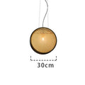 Lustre rétro créatif en rotin pour restaurant, lampe suspendue élégante et unique - IVOIRART.COM