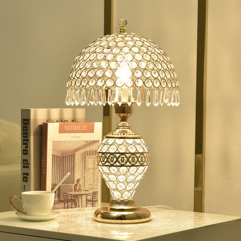 Luxurious Crystal Lights Romantic Bedroom Lighting - IVOIRART.COM
