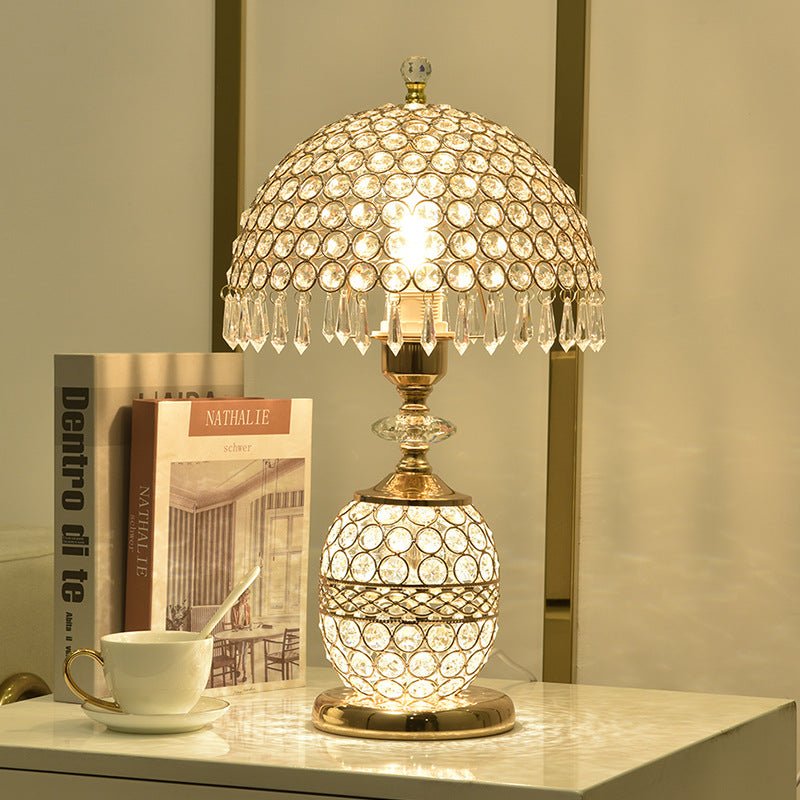 Luxurious Crystal Lights Romantic Bedroom Lighting - IVOIRART.COM