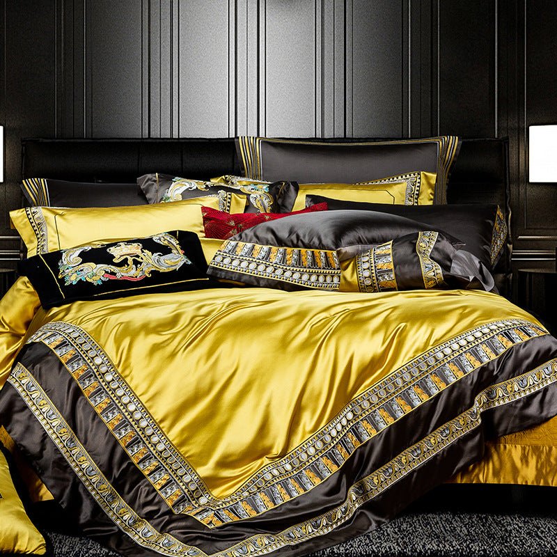 Luxury Villa Four-piece Set Of European-style Bedding - IVOIRART.COM