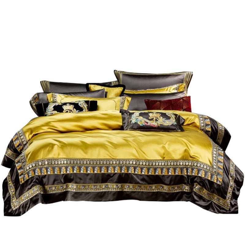 Luxury Villa Four-piece Set Of European-style Bedding - IVOIRART.COM