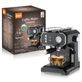 Machine à café domestique semi-automatique à vapeur haute pression pour mousse de lait - IVOIRART.COM