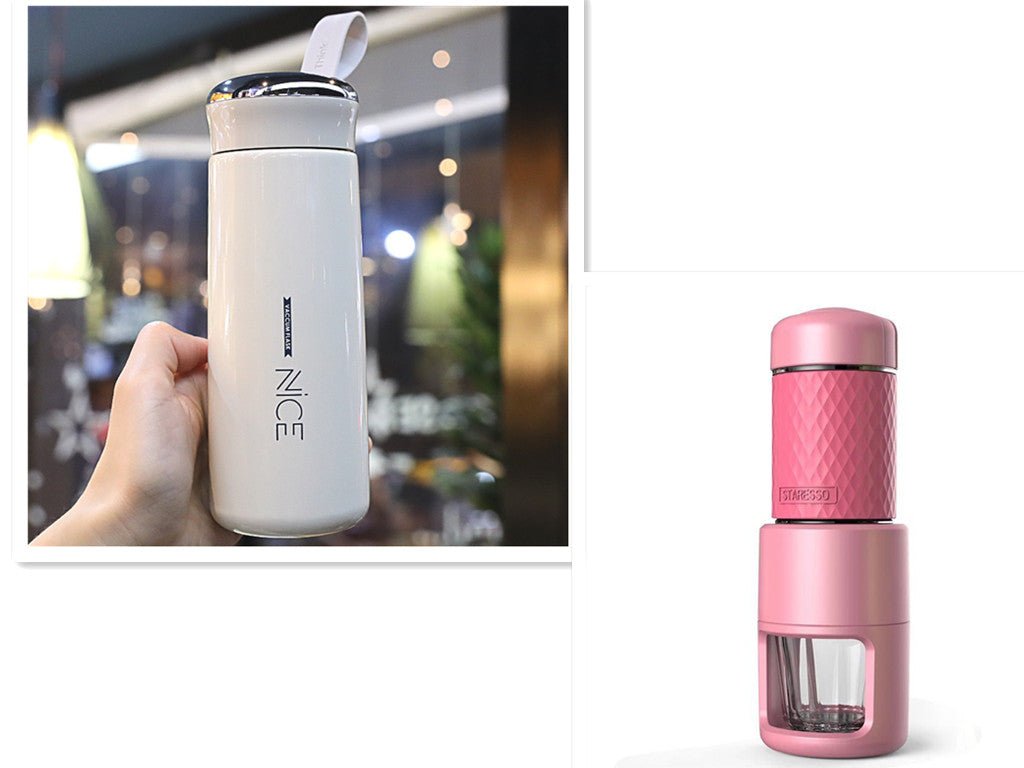 Machine à café expresso manuelle portable, semi-automatique en acier inoxydable - IVOIRART.COM