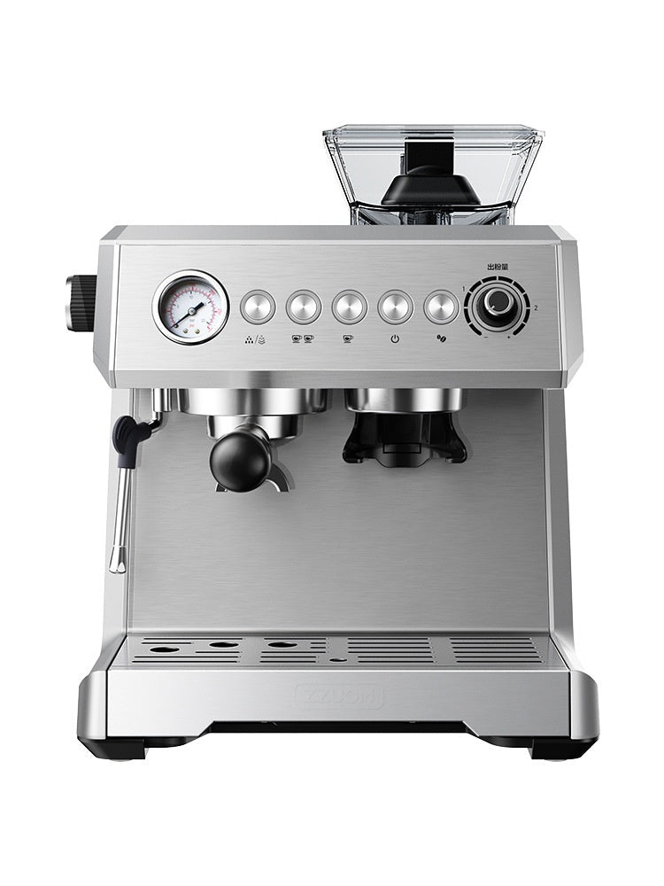 Machine à café italienne automatique entièrement domestique pour café moulu concentré - IVOIRART.COM