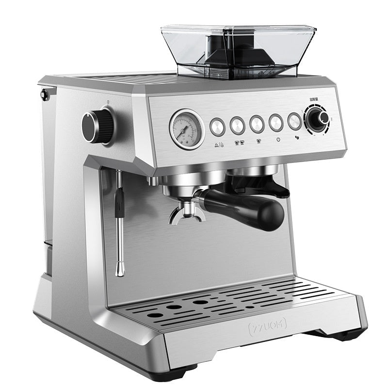 Machine à café italienne automatique entièrement domestique pour café moulu concentré - IVOIRART.COM