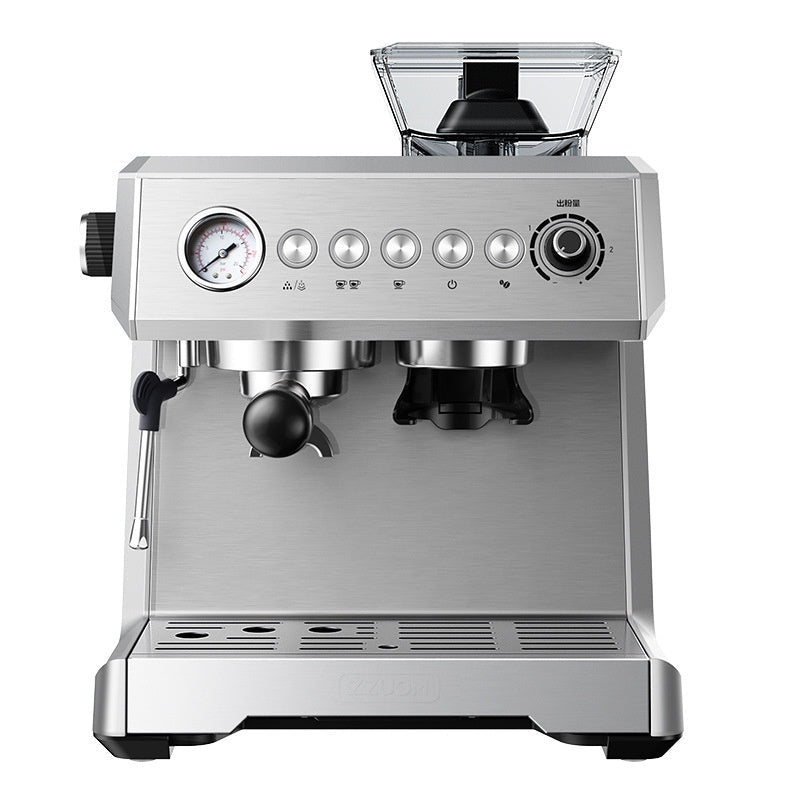 Machine à café italienne automatique entièrement domestique pour café moulu concentré - IVOIRART.COM