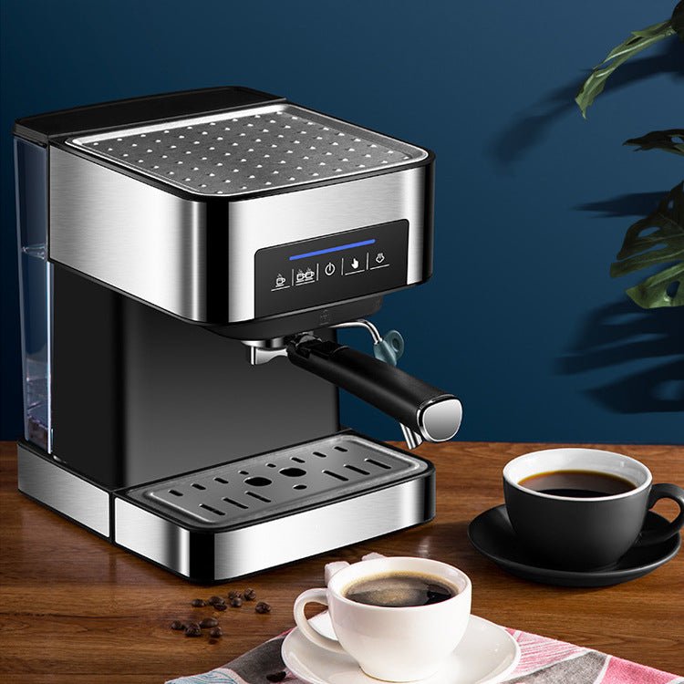 Machine à expresso domotique avec mousseur à lait vapeur tout-en-un 850W 1,6L - IVOIRART.COM