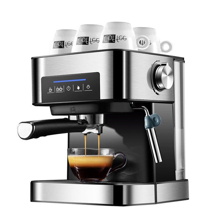 Machine à expresso domotique avec mousseur à lait vapeur tout-en-un 850W 1,6L - IVOIRART.COM