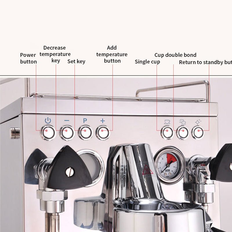 Machine à expresso semi-automatique complète pour usage domestique et professionnel - IVOIRART.COM
