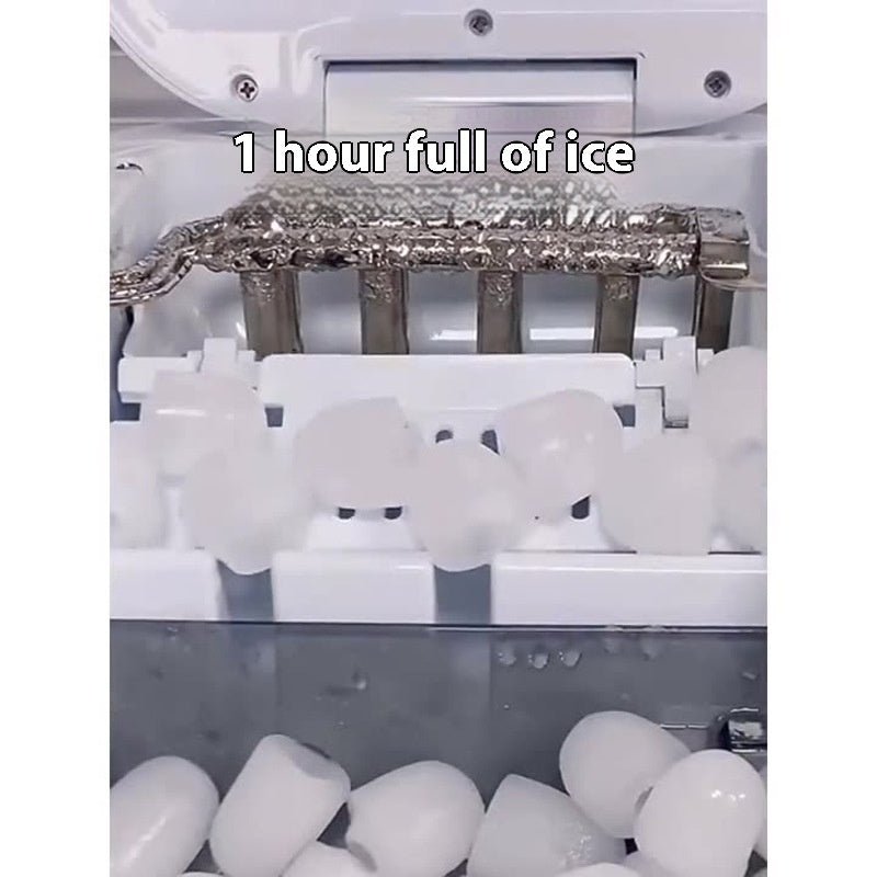 Machine à glace domestique compacte – petit fabricant de glace pratique et efficace - IVOIRART.COM