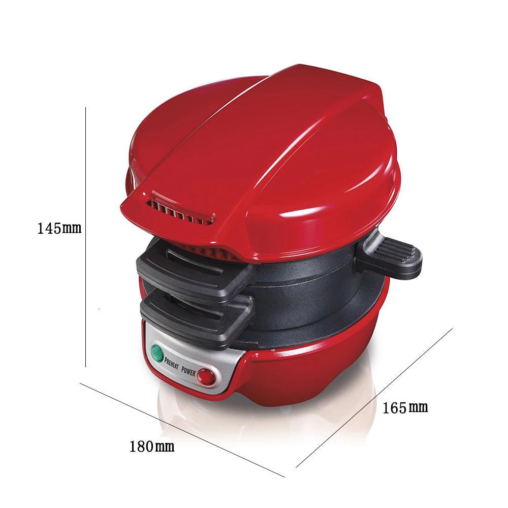 Machine à hamburger 110V, sandwich, grille-pain œuf frit, appareil complet - IVOIRART.COM