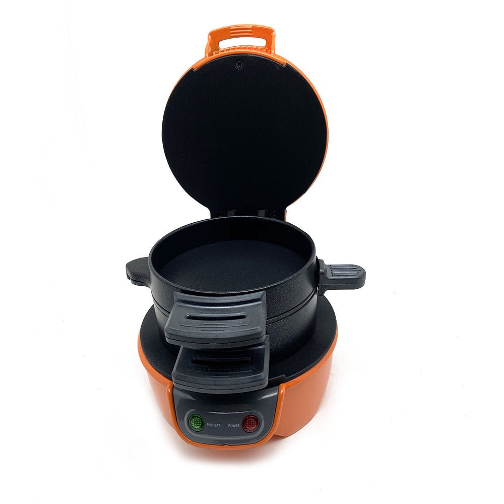 Machine à petit-déjeuner multifonction 4-en-1 pour sandwichs, œufs, pain et gaufres - IVOIRART.COM