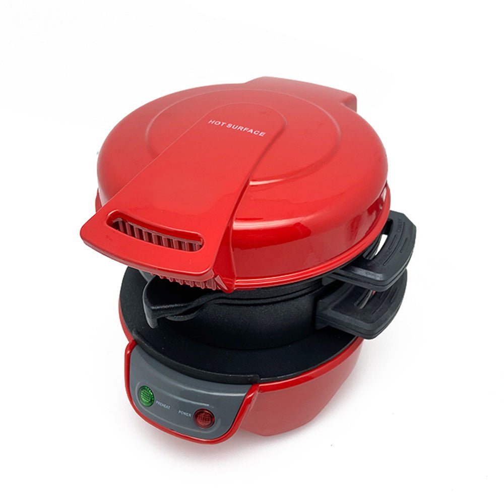 Machine à petit-déjeuner multifonction 4-en-1 pour sandwichs, œufs, pain et gaufres - IVOIRART.COM