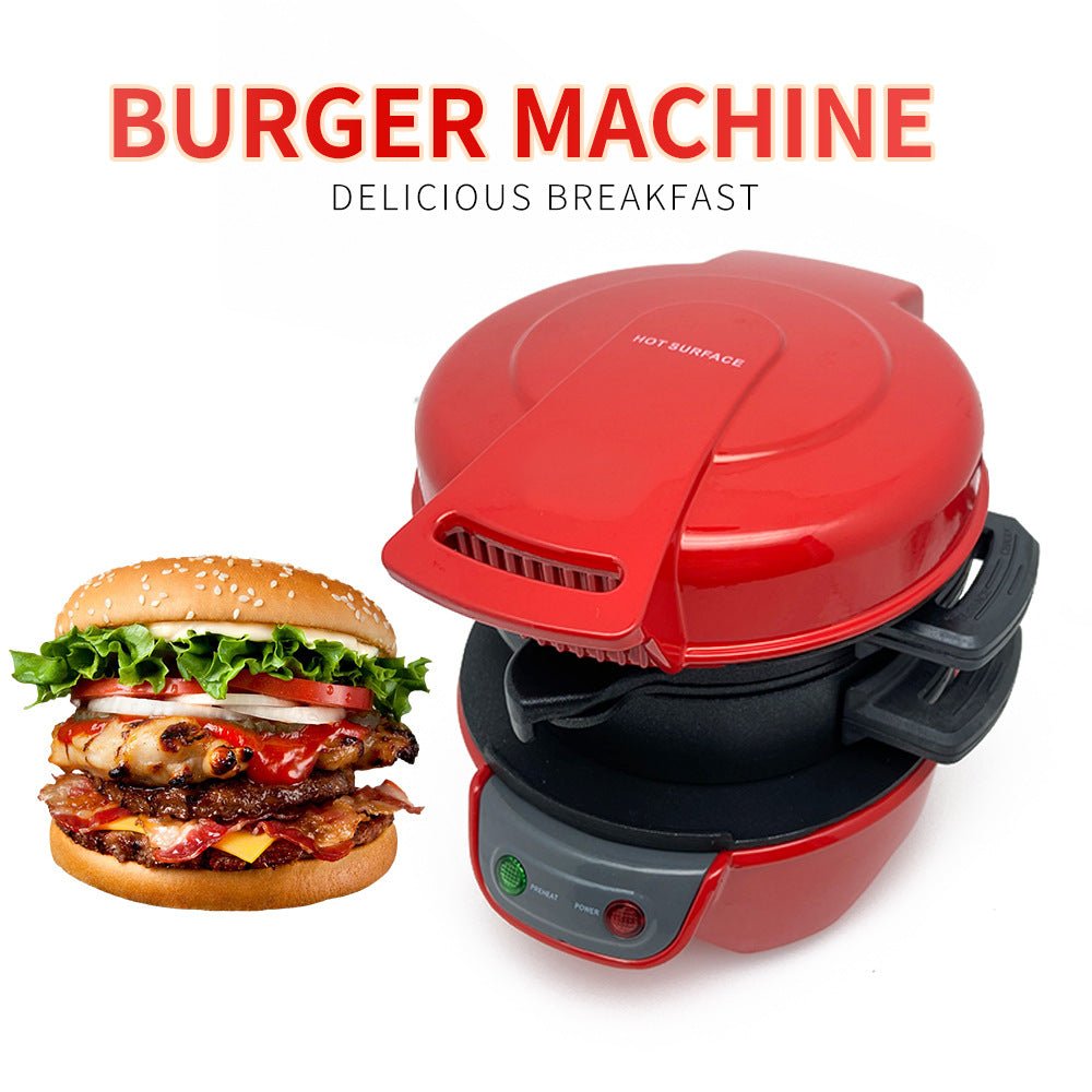 Machine à petit-déjeuner multifonction 4-en-1 pour sandwichs, œufs, pain et gaufres - IVOIRART.COM
