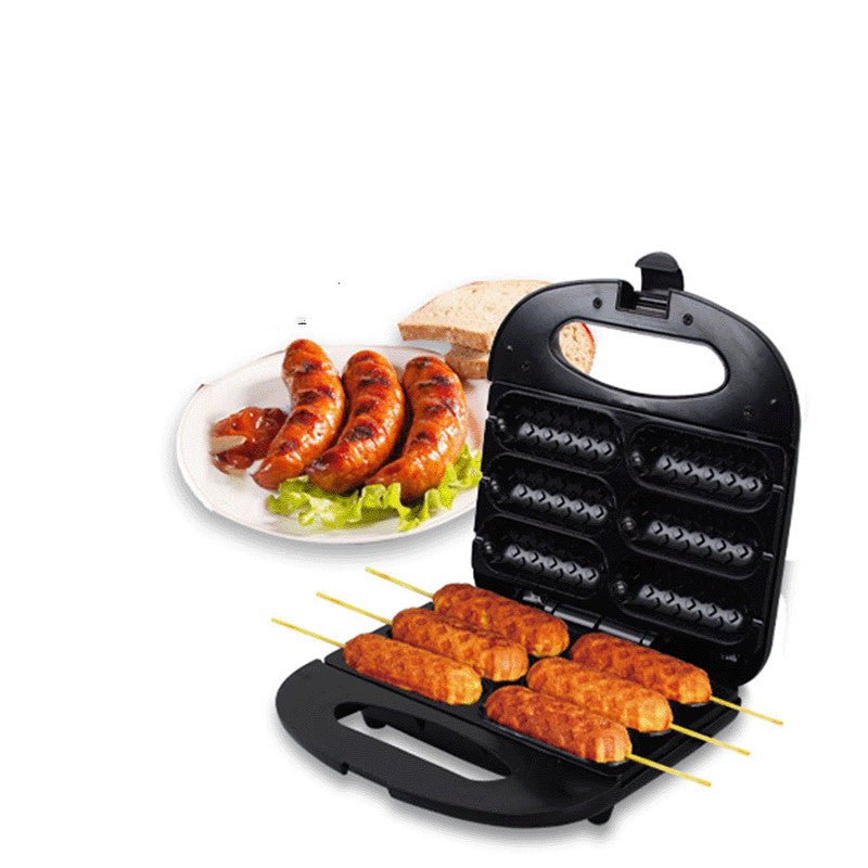 Machine à saucisses avec contrôle automatique de la température, puissance 750 W, couleur noire - IVOIRART.COM