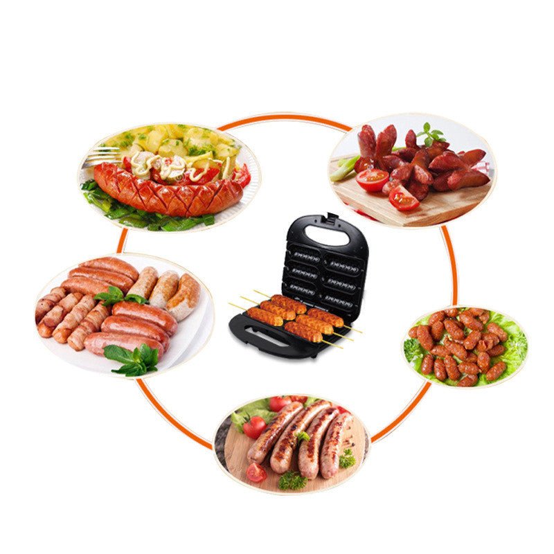 Machine à saucisses avec contrôle automatique de la température, puissance 750 W, couleur noire - IVOIRART.COM