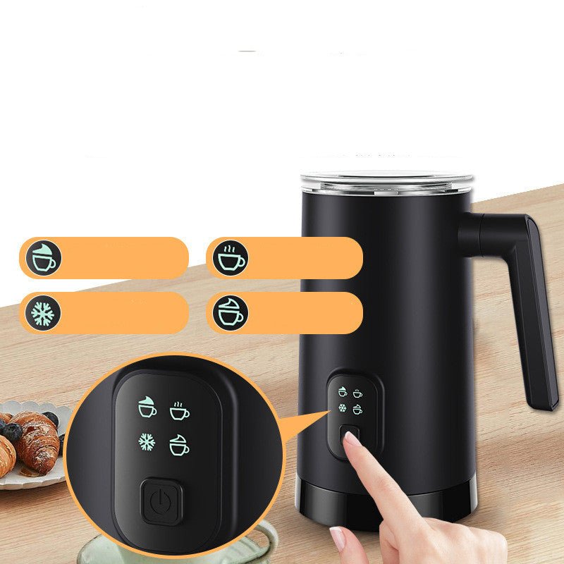 Machine automatique domestique en acier inoxydable pour mousse de lait chaud et froid | Gadgets de cuisine - IVOIRART.COM