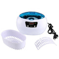 Machine de nettoyage ultrasonique compacte pour usage domestique, 40 kHz, commande numérique, 20,6×15,2×13,2 cm - IVOIRART.COM