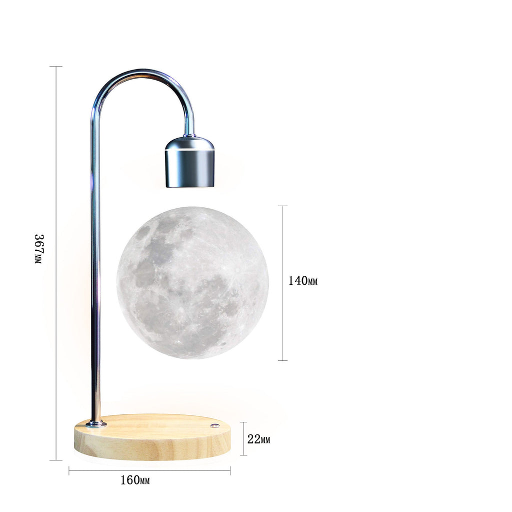 Magnetic Levitation Moon Light 3d Printing Moon Light - IVOIRART.COM