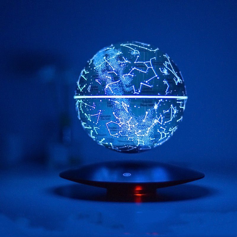 Magnetic Suspension Starlight Ball Atmosphere Small Night Lamp Ornaments - IVOIRART.COM