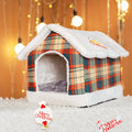 Maison Wanghong pour Animaux - Niches pour Chiens et Chats, Quatre Saisons - IVOIRART.COM