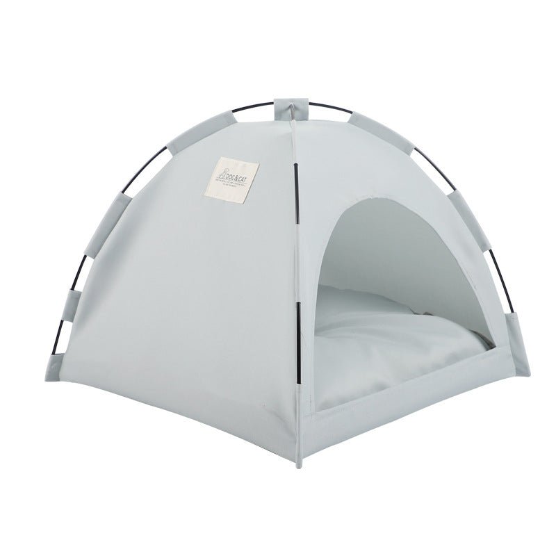 Maisonnette Tente Chat Matelas Rafraîchissant Canapé Camping avec Coussin - IVOIRART.COM