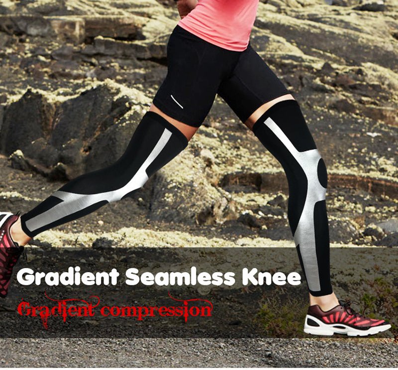 Manchon de Jambe de Compression Unisexe pour Cyclisme Course et Sports - IVOIRART.COM