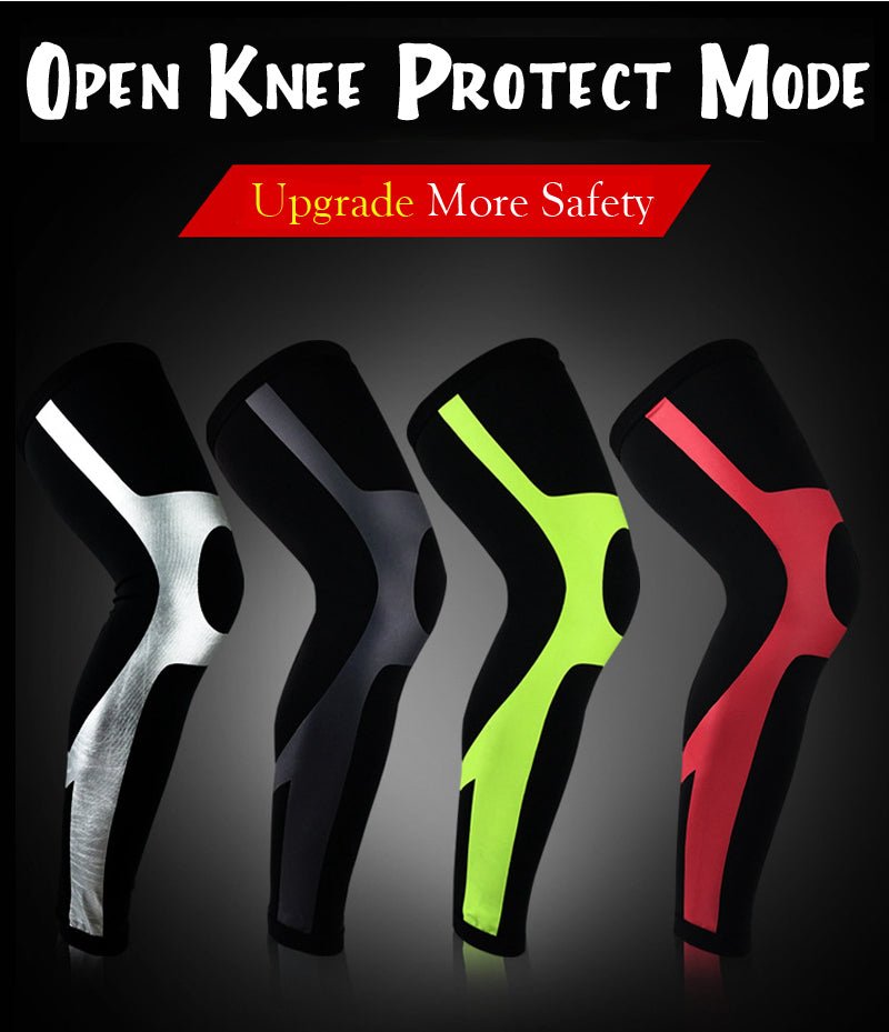 Manchon de Jambe de Compression Unisexe pour Cyclisme Course et Sports - IVOIRART.COM
