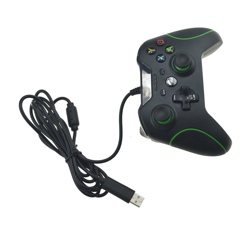 Manette Filaire USB Pour Xbox One Contrôleur Jeu Gamepad Compatible PC Windows - IVOIRART.COM