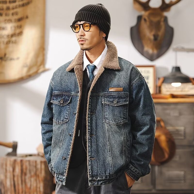Manteau décontracté matelassé coton velours côtelé pour homme, chaleur et style - IVOIRART.COM