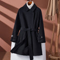 Manteau femme réversible en cachemire, coupe ample au style urbain et élégant - IVOIRART.COM
