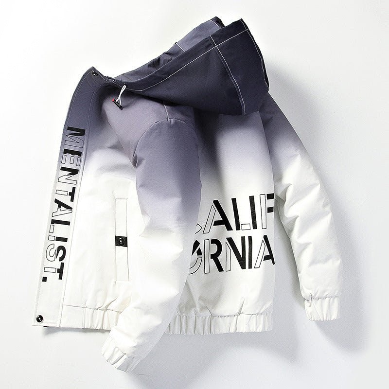 Manteau fin dégradé pour hommes – Vêtements de mode confortables et élégants - IVOIRART.COM