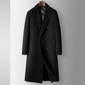 Manteau laine chaud doublé duvet canard blanc, coupe confortable tailles 170-195 - IVOIRART.COM