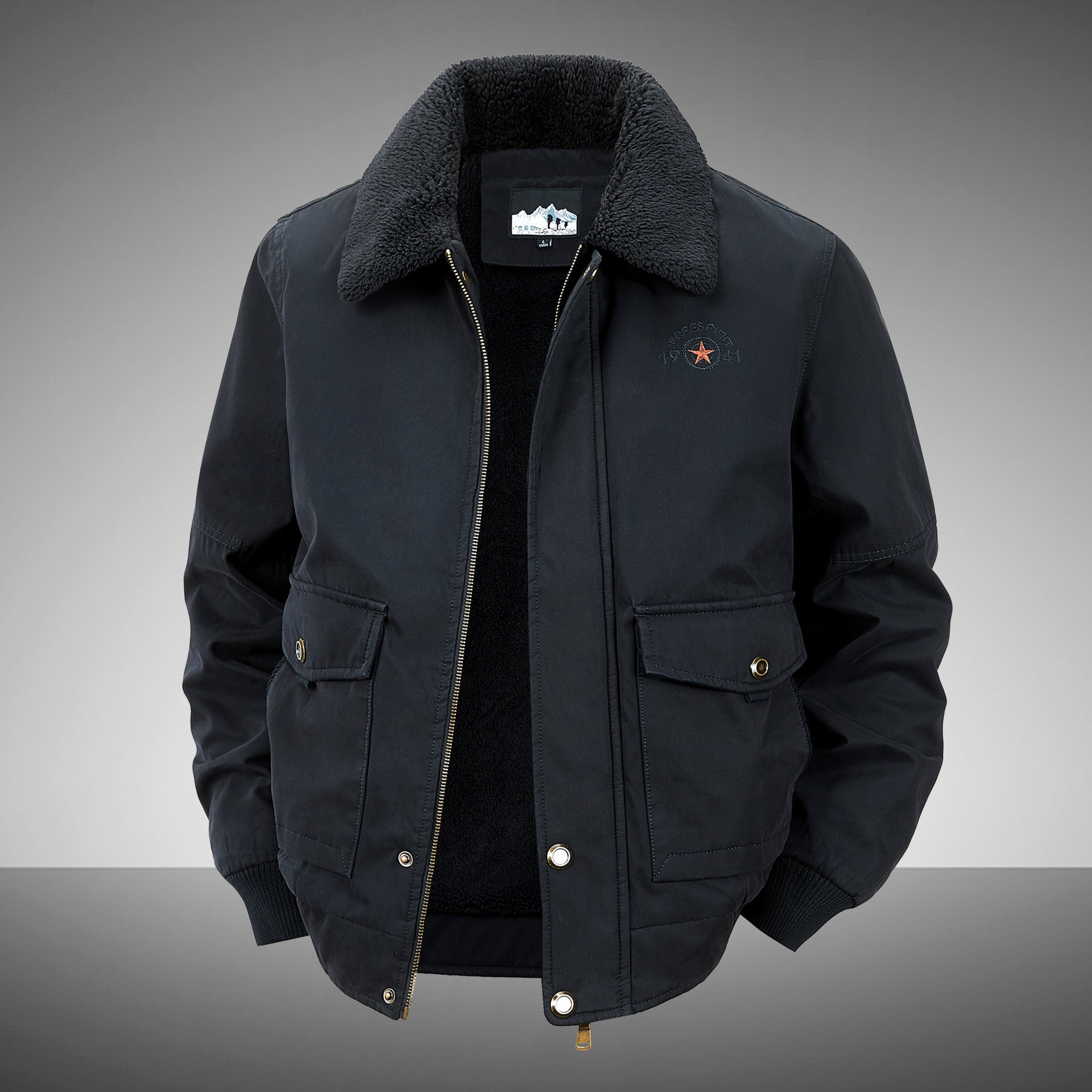 Manteau matelassé décontracté et chaud pour homme en coton, confortable et tendance - IVOIRART.COM