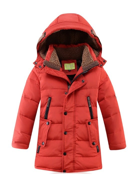 Manteaux d'hiver pour enfants jusqu'à -30° en duvet de canard, épais et chaud - IVOIRART.COM