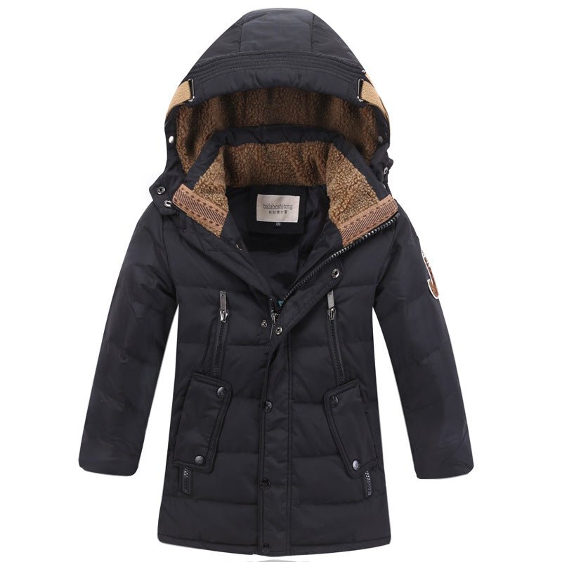 Manteaux d'hiver pour enfants jusqu'à -30° en duvet de canard, épais et chaud - IVOIRART.COM