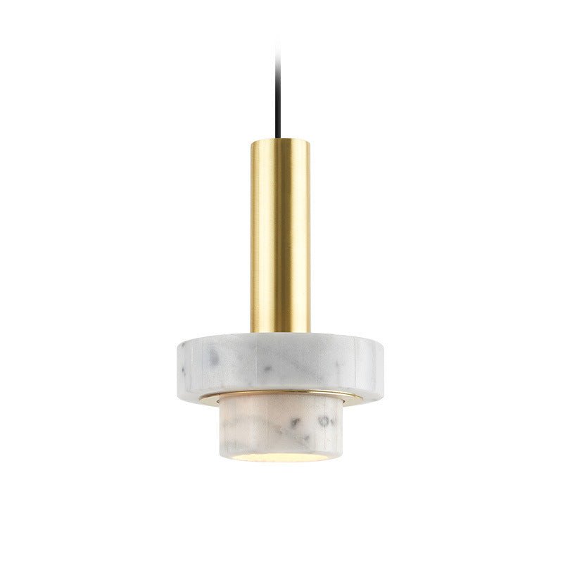 Marble Chandelier At The Bedside Of Bedroom - IVOIRART.COM