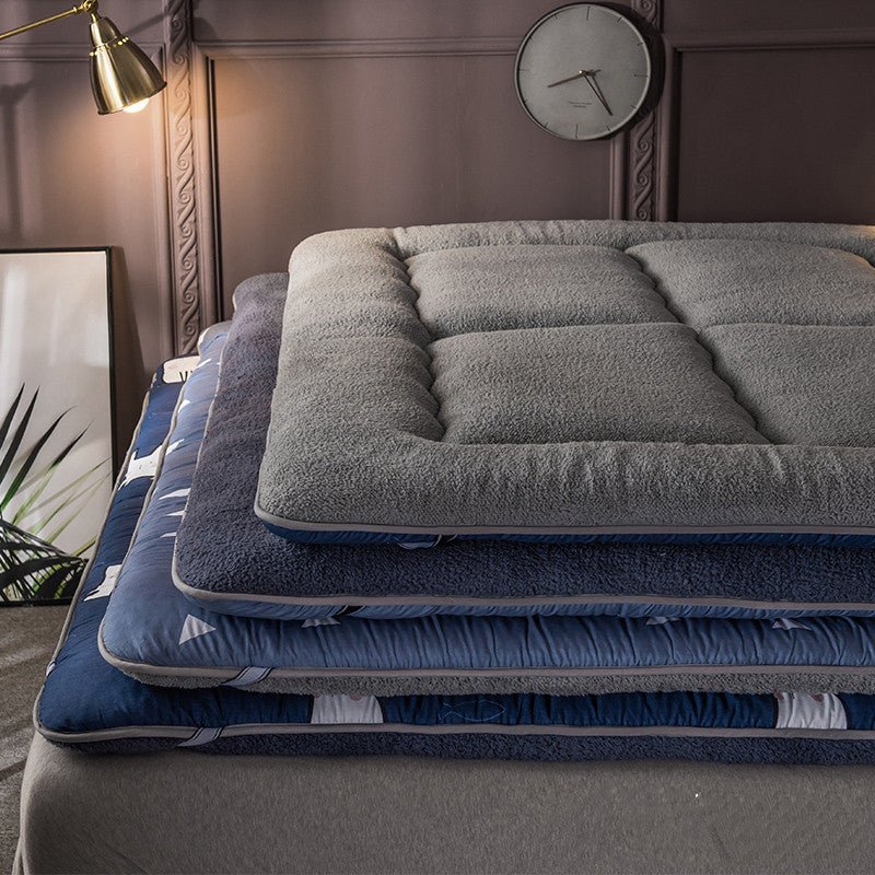 Matelas en laine d'agneau pour l'hiver, ultra confortable et chaud, 80 cm x 200 cm - IVOIRART.COM