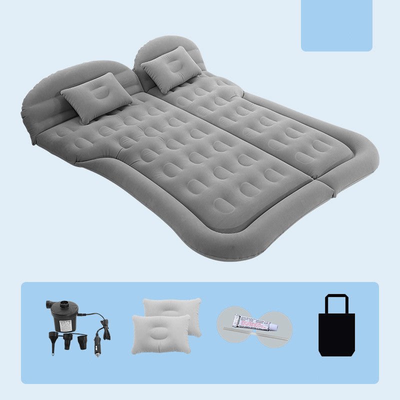 Matelas Gonflable pour Voiture SUV Multi-usage avec Accessoires et Coussin - IVOIRART.COM