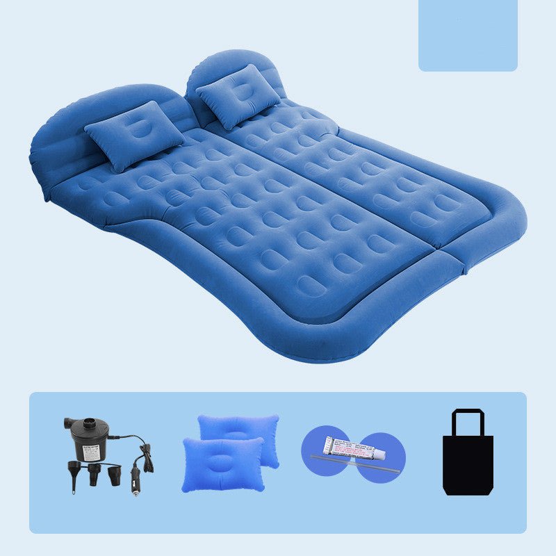 Matelas Gonflable pour Voiture SUV Multi-usage avec Accessoires et Coussin - IVOIRART.COM
